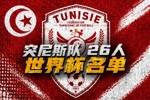 与荷兰、日本同组！突尼斯世界杯26人名单：汉尼拔在列